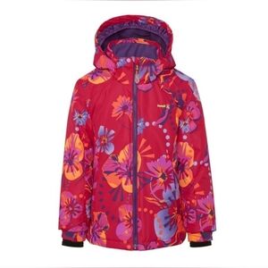 Kamik Tallie Insulated Ski Floral Candy jacket Girls Size 4